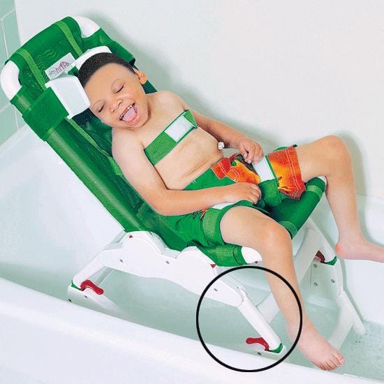 Otter Bath Chair, Tub Stand 2124608